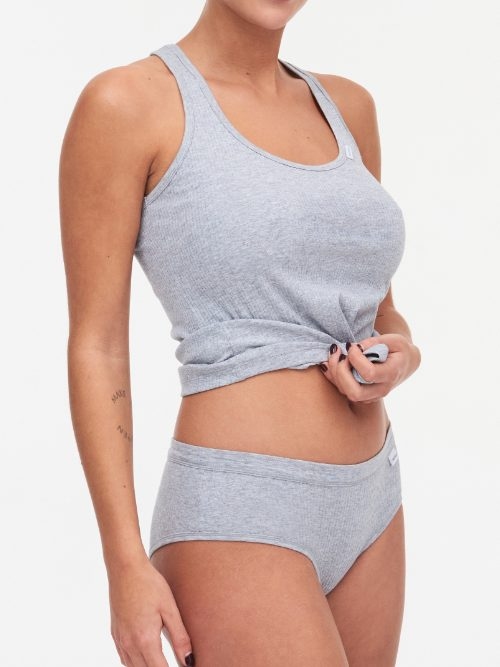 Chantelle Cotton Comfort grijs short