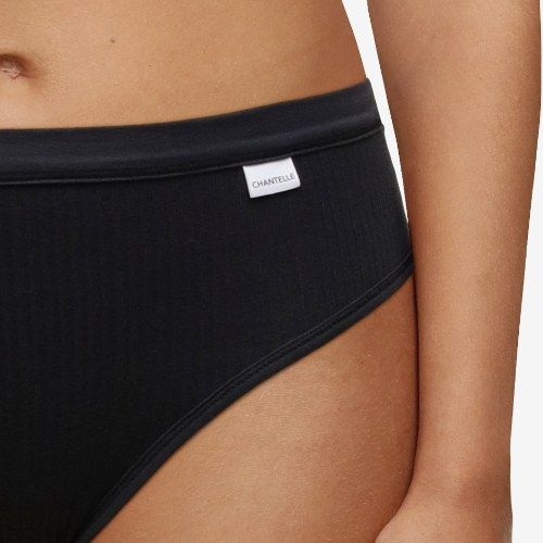 Chantelle Cotton Comfort zwart slip