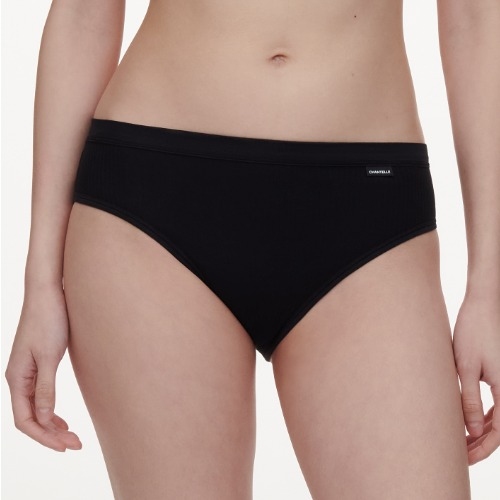 Chantelle Cotton Comfort zwart slip