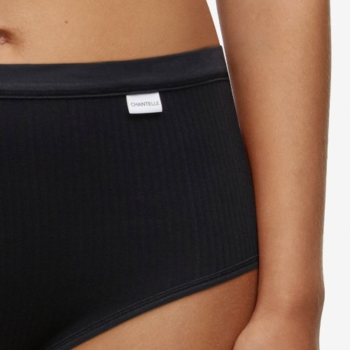 Chantelle Cotton Comfort zwart high brief