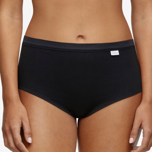 Chantelle Cotton Comfort zwart high brief
