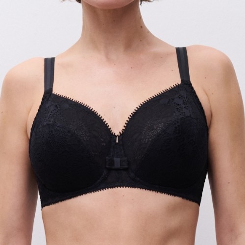 Chantelle Day to Night zwart niet voorgevormde bh