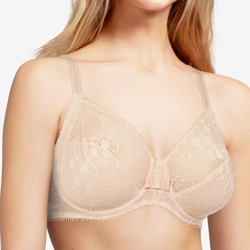 Chantelle Day to Night beige niet voorgevormde bh