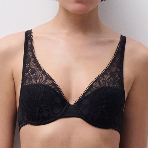 Chantelle Day to Night zwart voorgevormde bh