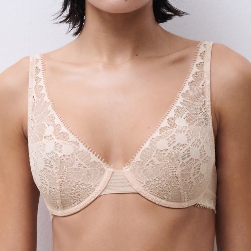 Chantelle Day to Night beige voorgevormde bh
