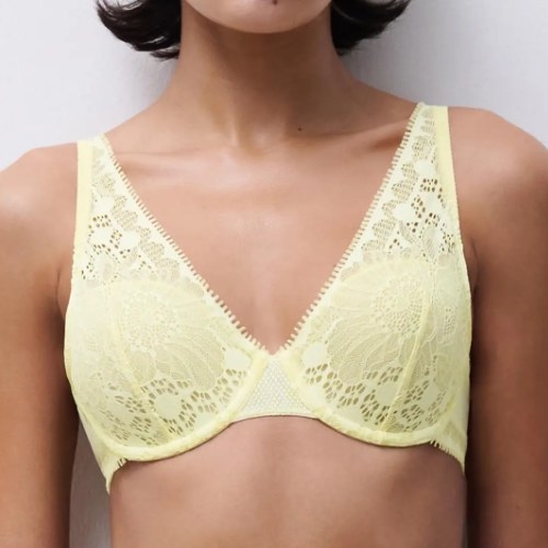 Chantelle Day to Night geel voorgevormde bh