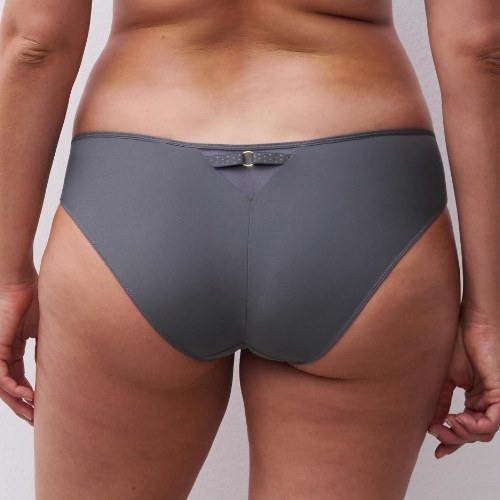 Chantelle Fleurs grijs slip