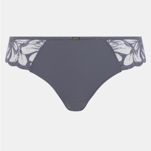 Chantelle Fleurs grijs slip