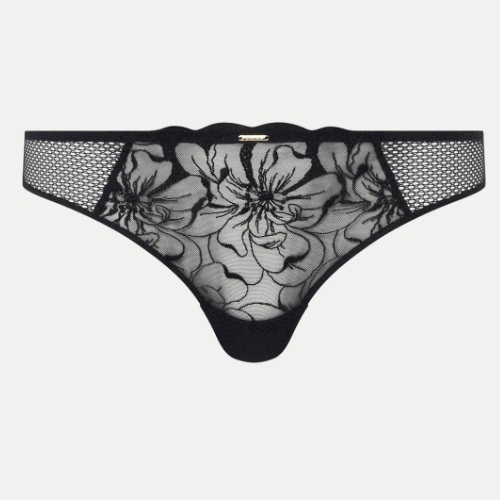 Chantelle Fleurs zwart string