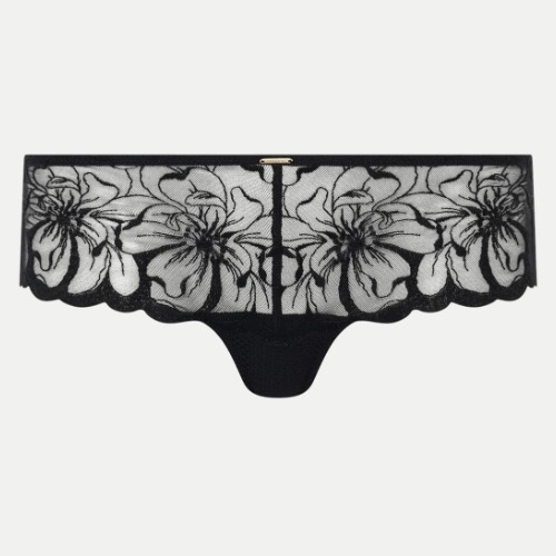 Chantelle Fleurs zwart short