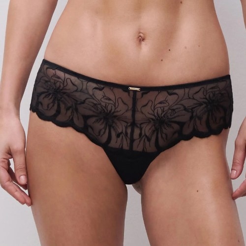 Chantelle Fleurs zwart short