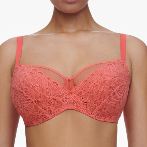 Chantelle Floral Touch coral niet voorgevormde bh