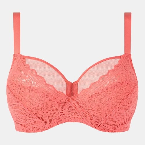 Chantelle Floral Touch coral niet voorgevormde bh