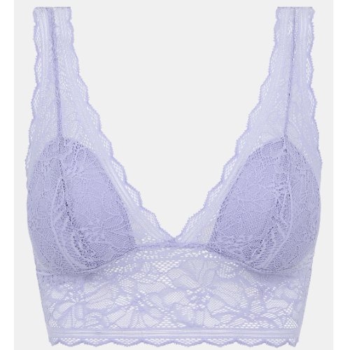 Chantelle Floral Touch jeans blauw wireless bh
