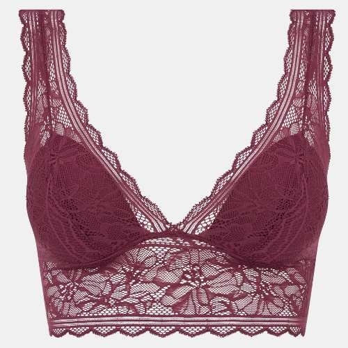 Chantelle Floral Touch paars wireless bh