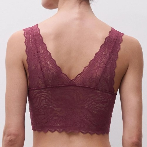 Chantelle Floral Touch paars wireless bh