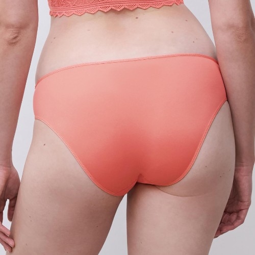 Chantelle Floral Touch coral slip