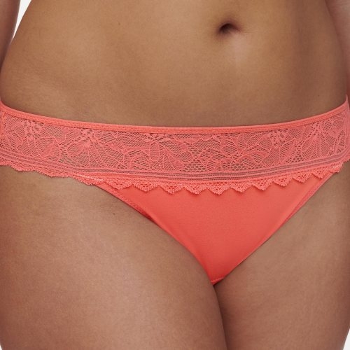 Chantelle Floral Touch coral brazilian
