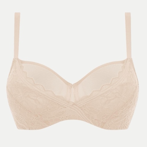 Chantelle Floral Touch beige niet voorgevormde bh