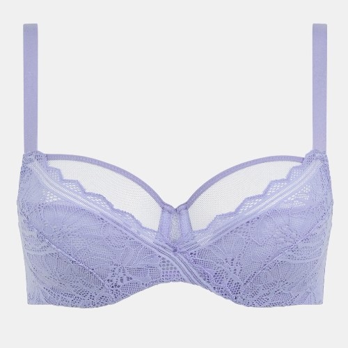 Chantelle Floral Touch blauw niet voorgevormde bh
