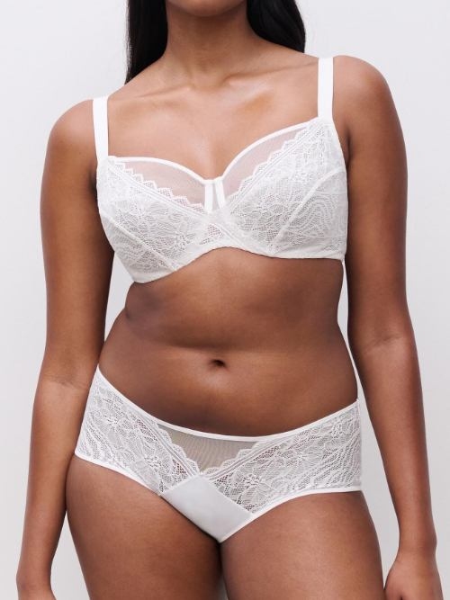 Chantelle Floral Touch wit niet voorgevormde bh