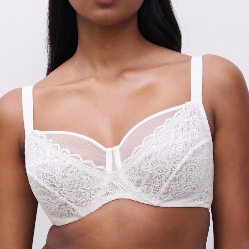 Chantelle Floral Touch wit niet voorgevormde bh