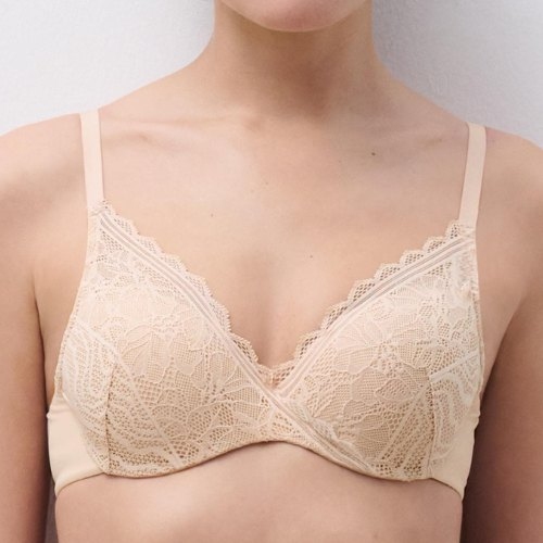 Chantelle Floral Touch beige voorgevormde bh