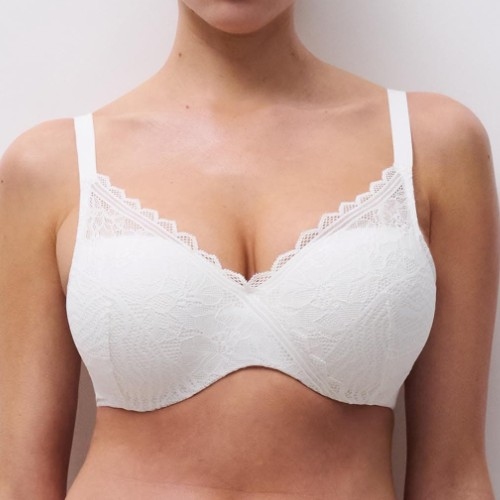 Chantelle Floral Touch wit voorgevormde bh