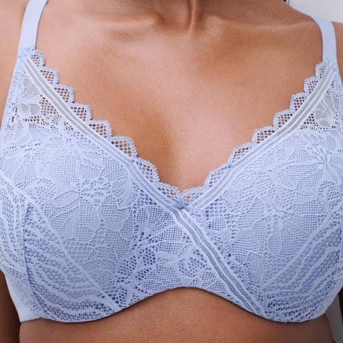 Chantelle Floral Touch blauw voorgevormde bh