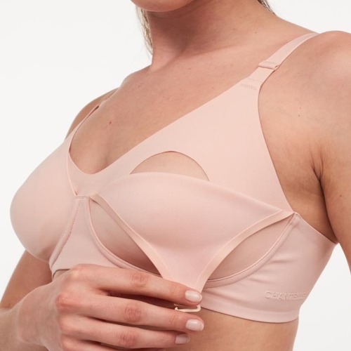 Chantelle Pure Maternity beige voedings bh