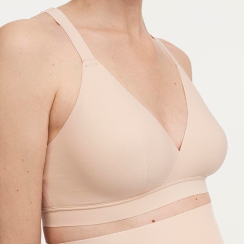 Chantelle Pure Maternity beige voedings bh
