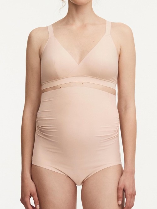Chantelle Pure Maternity beige voedings bh