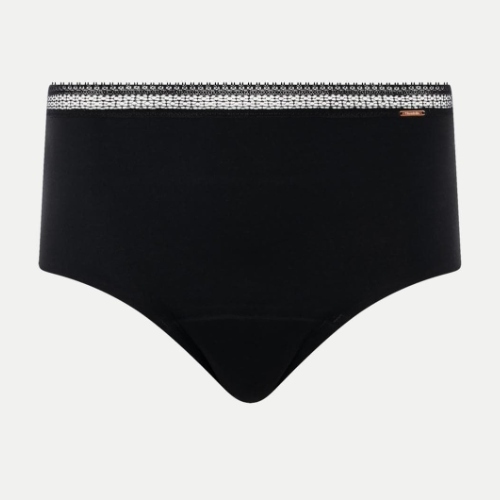Chantelle Period Panty Essential zwart menstruatieslip