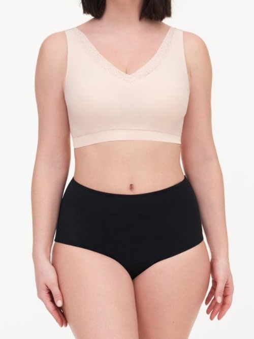 Chantelle Period Panty Essential zwart menstruatieslip