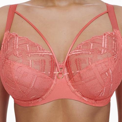 Chantelle Graphic Support coral niet voorgevormde bh