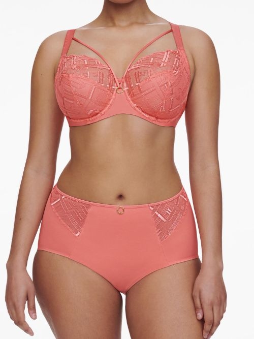 Chantelle Graphic Support coral niet voorgevormde bh