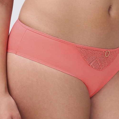 Chantelle Graphic Support coral slip