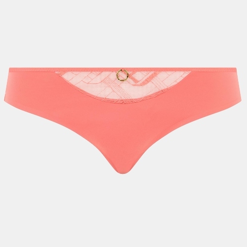 Chantelle Graphic Support coral slip