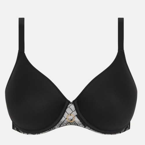 Chantelle Graphic Support zwart voorgevormde bh
