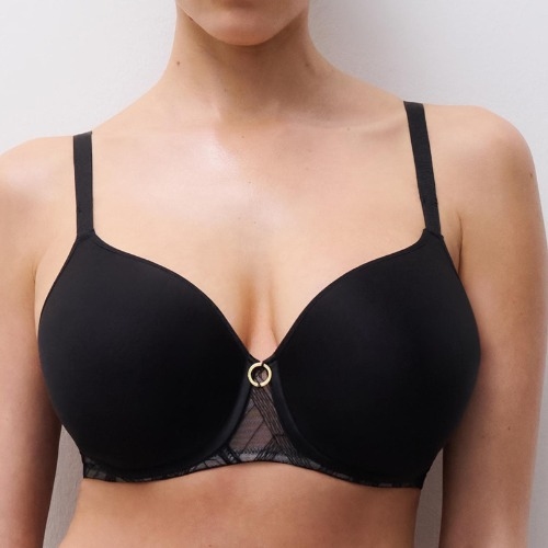 Chantelle Graphic Support zwart voorgevormde bh
