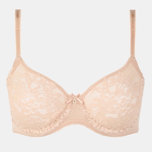 Chantelle Maris beige niet voorgevormde bh