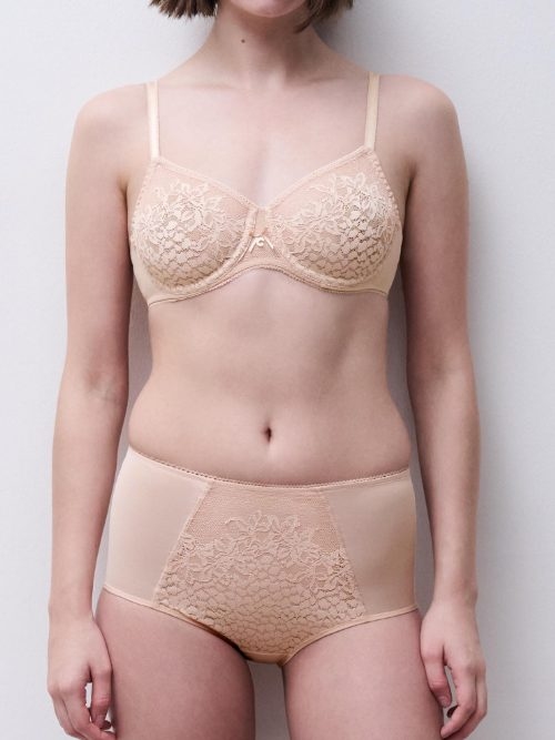 Chantelle Maris beige niet voorgevormde bh