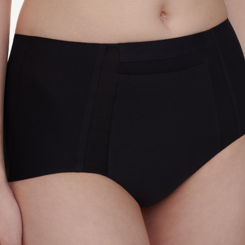Chantelle One Mesh zwart high brief