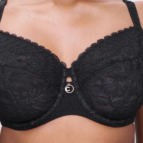 Chantelle Sublime zwart niet voorgevormde bh