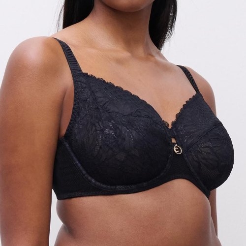 Chantelle Sublime zwart niet voorgevormde bh
