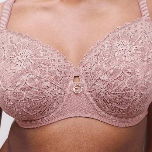 Chantelle Sublime roze niet voorgevormde bh