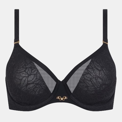 Chantelle Pure Lace zwart voorgevormde bh