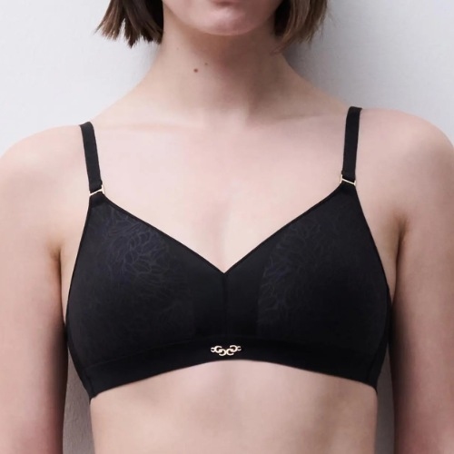 Chantelle Pure Lace zwart wireless bh