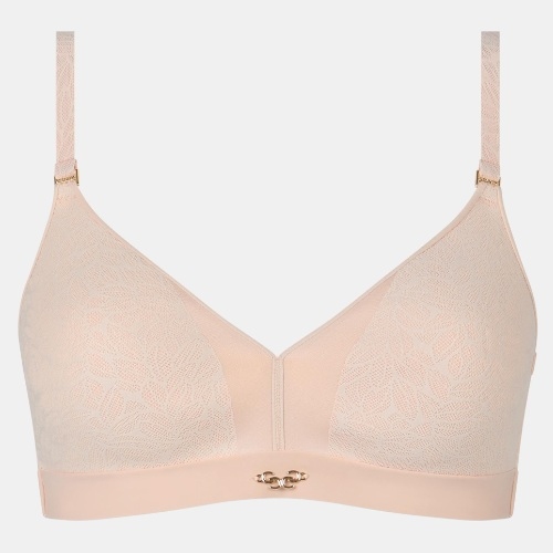 Chantelle Pure Lace beige wireless bh