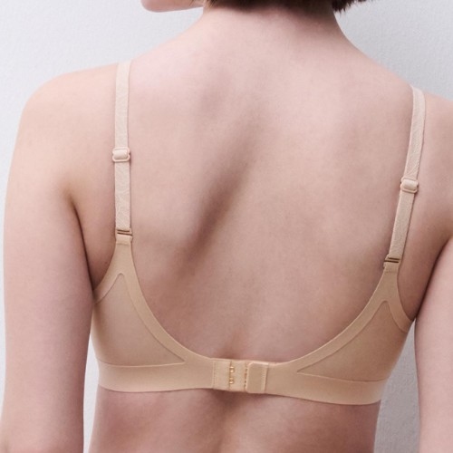 Chantelle Pure Lace beige wireless bh